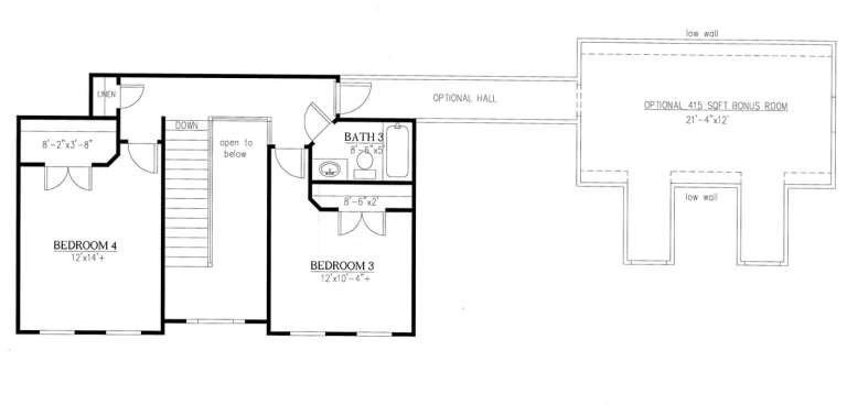 House Plan House Plan #18656 Drawing 2