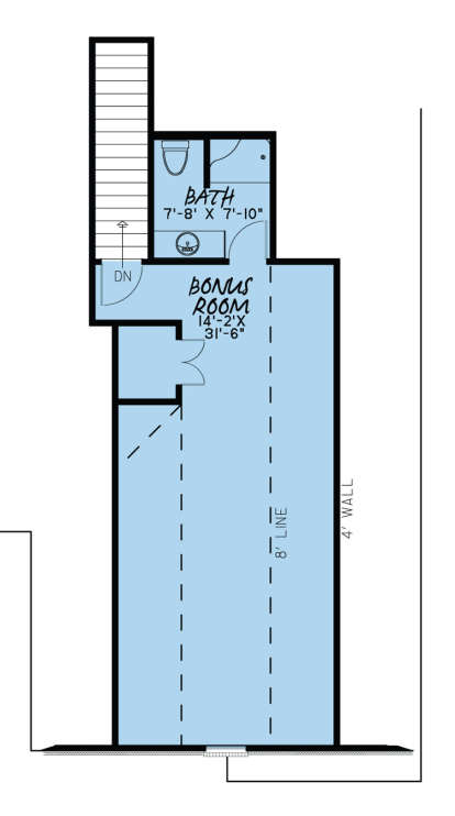 Floorplan 2 for House Plan #8318-00056