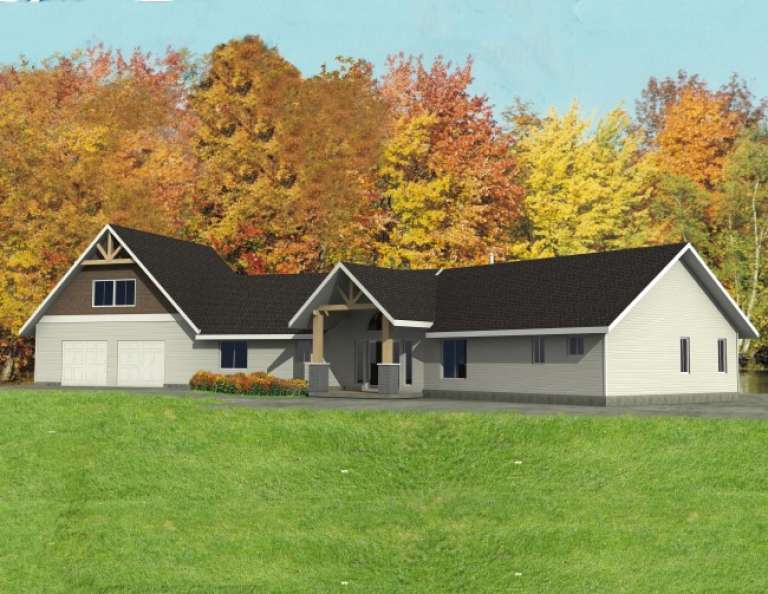 House Plan House Plan #1870 Front Elevation