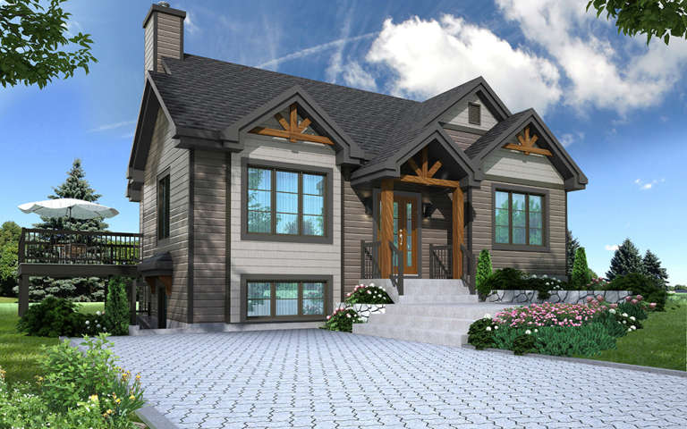 House Plan House Plan #18700 Front Elevation