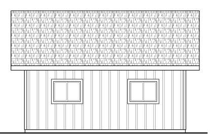 Country House Plan #035-00800 Elevation Photo