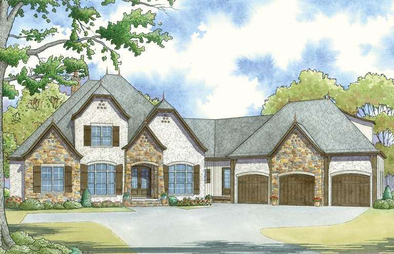 House Plan House Plan #18770 Front Elevation
