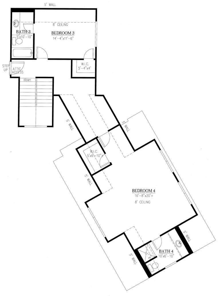 House Plan House Plan #18772 Drawing 2