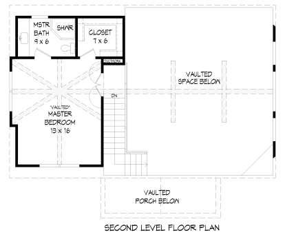 Floorplan 2 for House Plan #940-00069