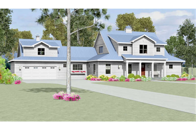 House Plan House Plan #18796 Front Elevation 