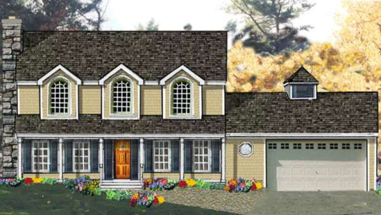 House Plan House Plan #188 Front Elevation