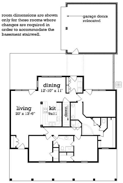 Floorplan 2 for House Plan #048-00258