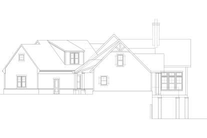 Craftsman House Plan #4195-00011 Elevation Photo