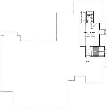 Second Floor for House Plan #7516-00016