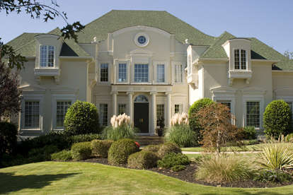 Luxury House Plan #4195-00022 Elevation Photo