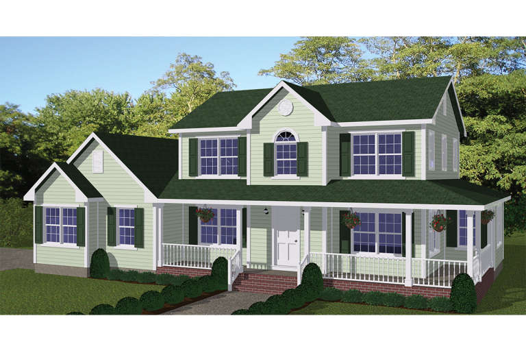 House Plan House Plan #18952 Front Elevation