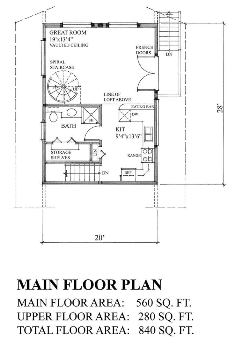 House Plan House Plan #19067 Drawing 1