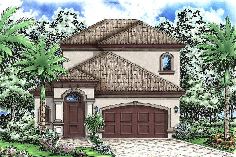 House Plan House Plan #19106 Front Rendering