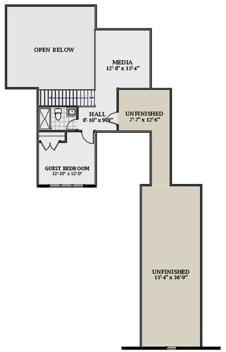 House Plan House Plan #19117 Drawing 2