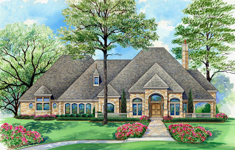 House Plan House Plan #19148 Front Rendering
