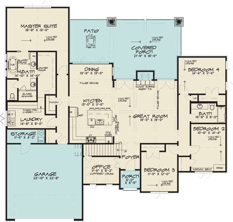 House Plan House Plan #19210 Drawing 1