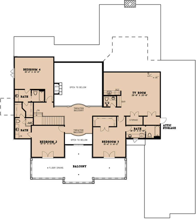 House Plan House Plan #19214 Drawing 2