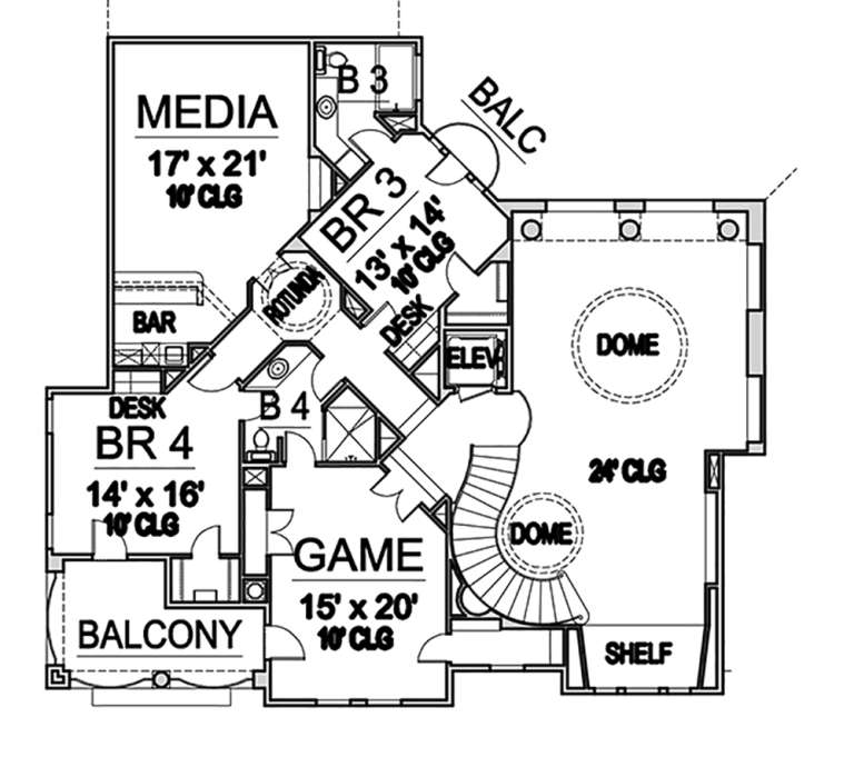 House Plan House Plan #19227 Drawing 2