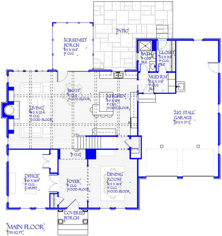 House Plan House Plan #19241 Drawing 1