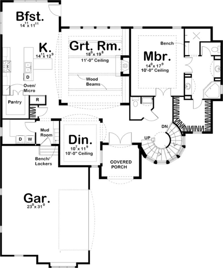 House Plan House Plan #19433 Drawing 1