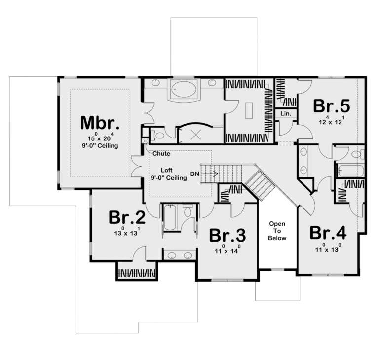 House Plan House Plan #19445 Drawing 2