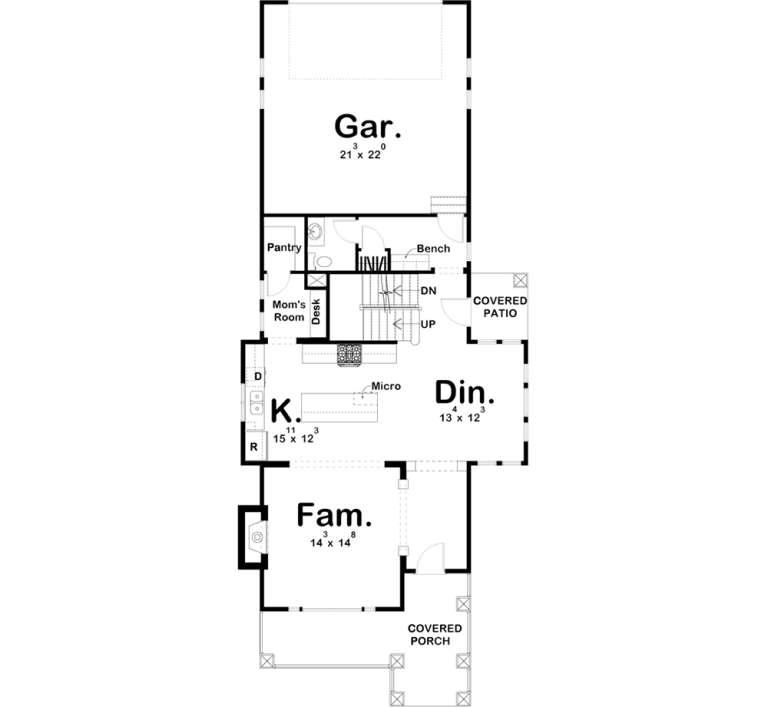 House Plan House Plan #19450 Drawing 1