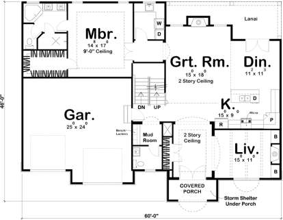 Main Floor for House Plan #963-00267