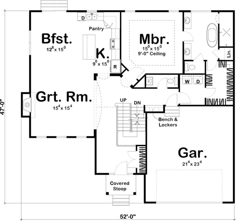House Plan House Plan #19461 Drawing 1