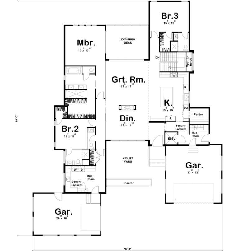 House Plan House Plan #19480 Drawing 1