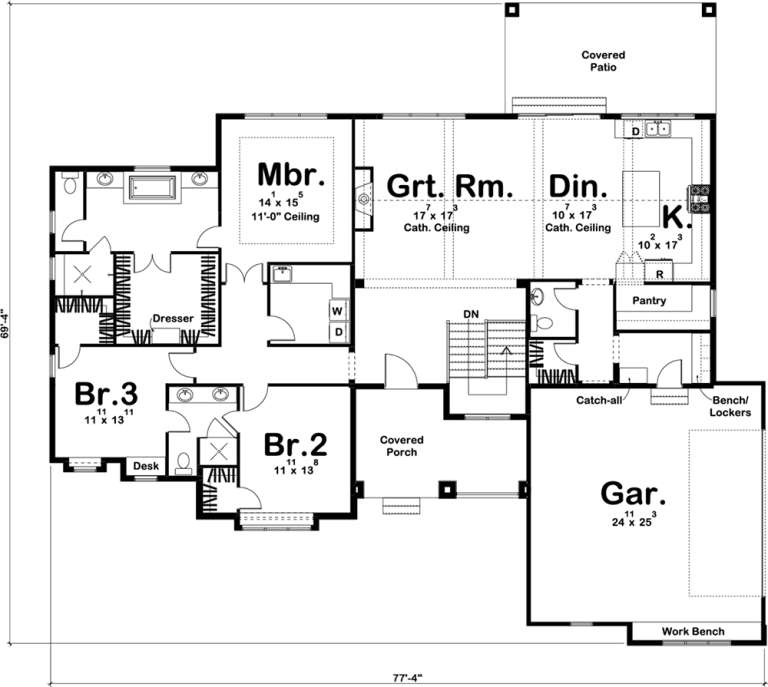 House Plan House Plan #19483 Drawing 1