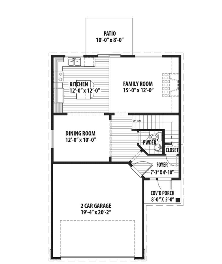 House Plan House Plan #19513 Drawing 1