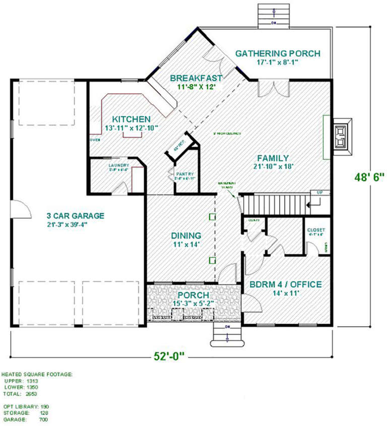 House Plan House Plan #19559 Drawing 1