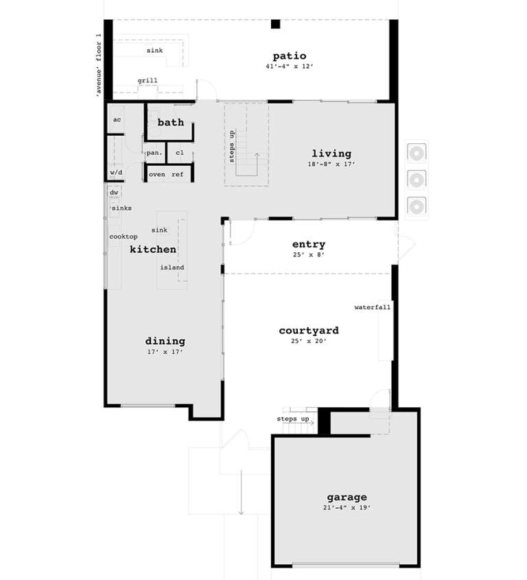 House Plan House Plan #19566 Drawing 1