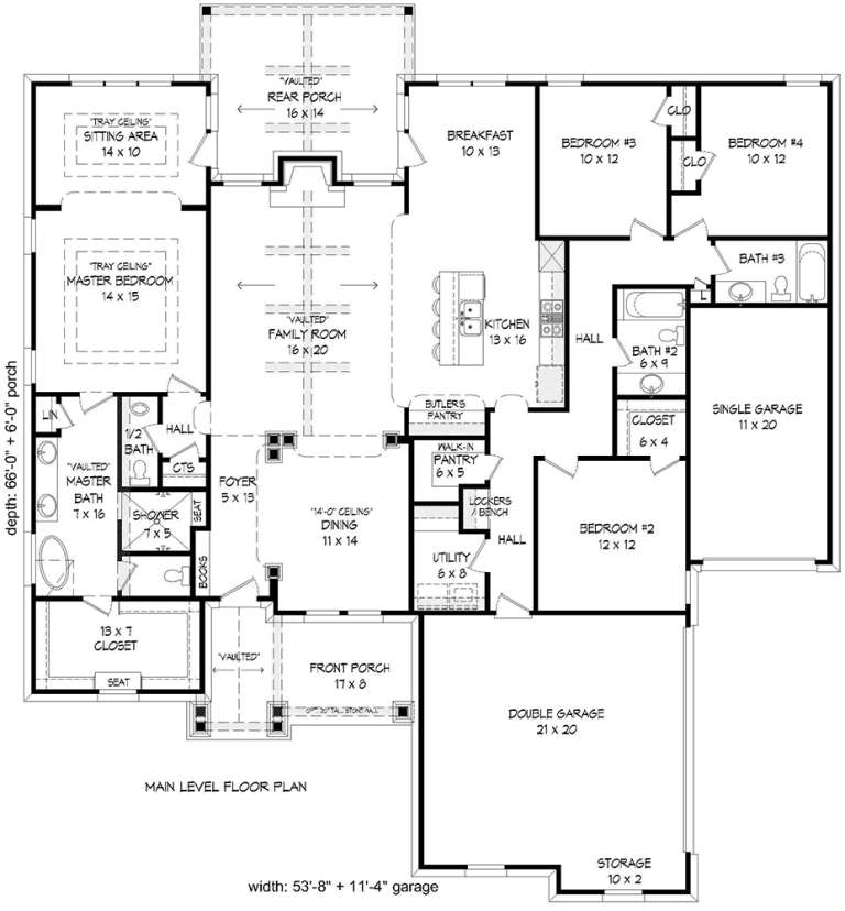 House Plan House Plan #19591 Drawing 1