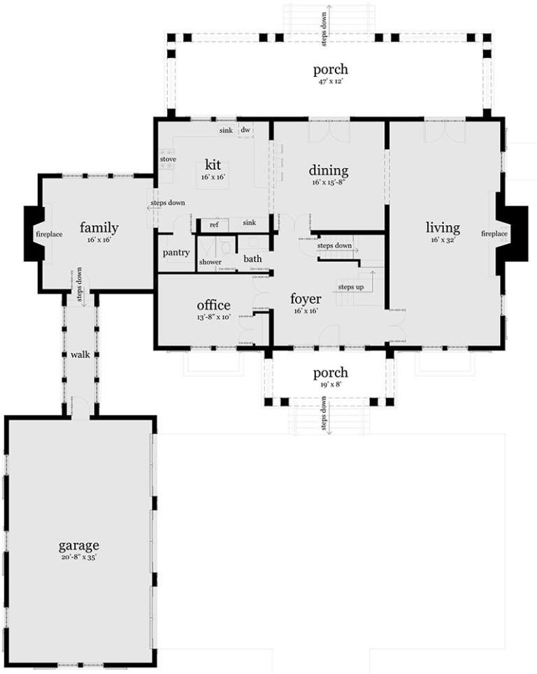 House Plan House Plan #19617 Drawing 1
