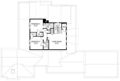 Second Floor for House Plan #3978-00043