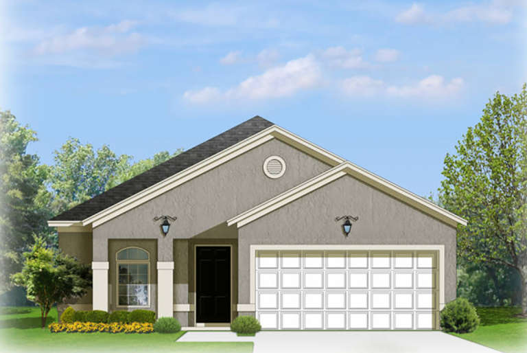 House Plan House Plan #19717 Front Elevation