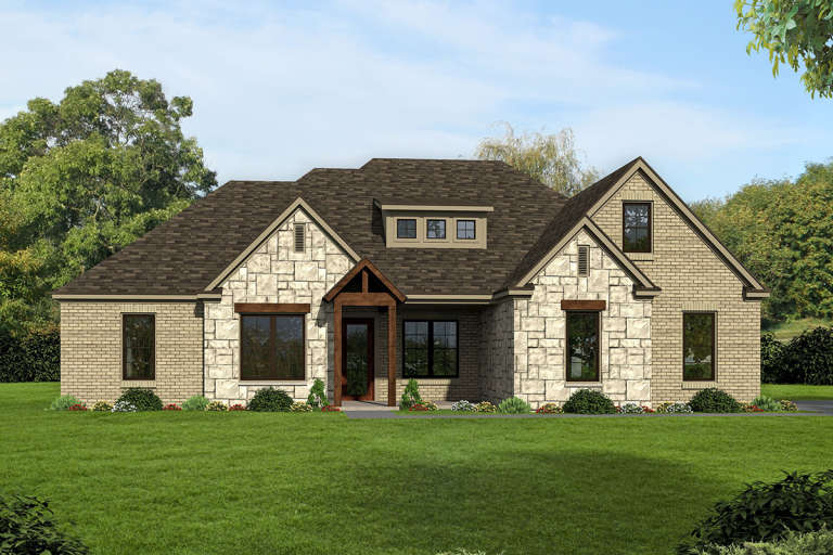 House Plan House Plan #19736 Front Elevation 