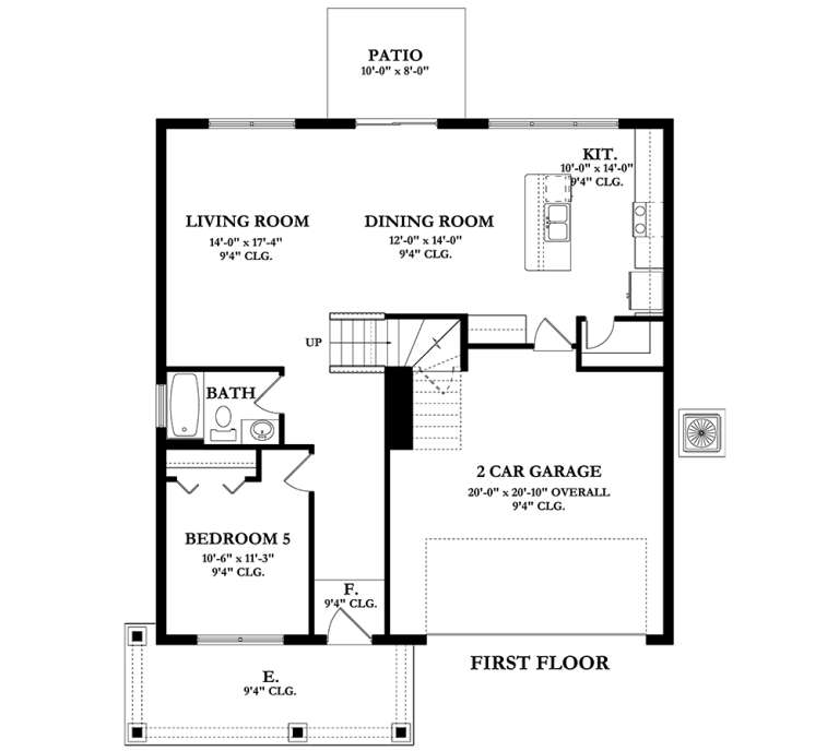 House Plan House Plan #19738 Drawing 1