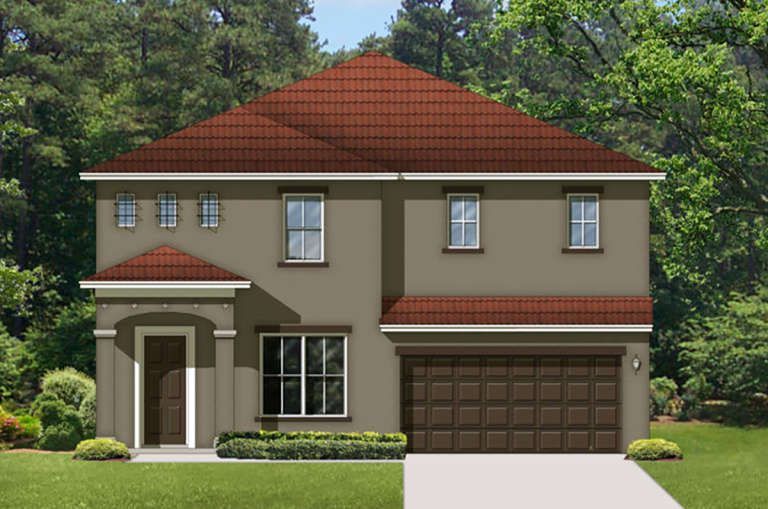 House Plan House Plan #19739 Front Elevation
