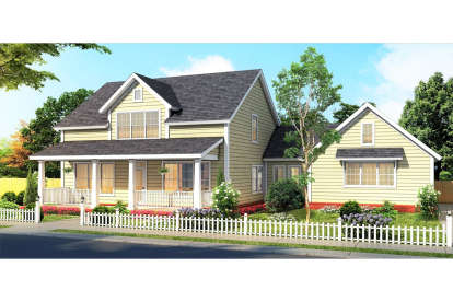 Craftsman House Plan #4848-00350 Elevation Photo