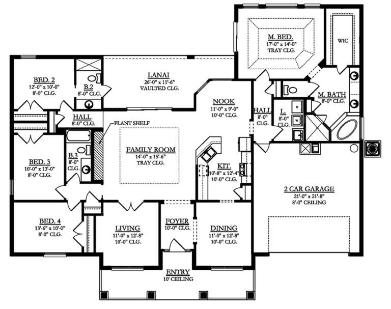House Plan House Plan #19801 Drawing 1