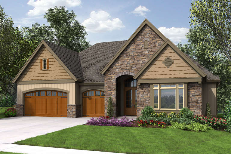 House Plan House Plan #19901 Front Elevation 