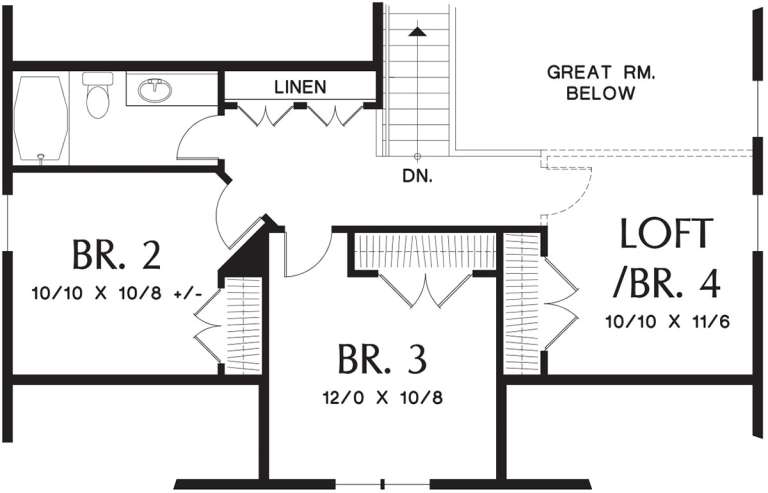 House Plan House Plan #19930 Drawing 2