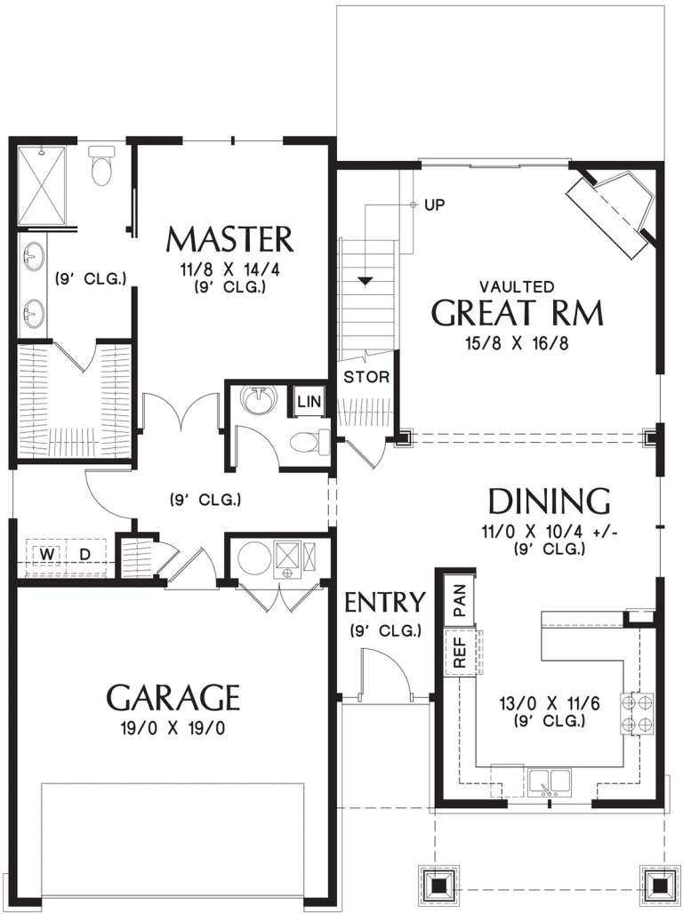 House Plan House Plan #19932 Drawing 1