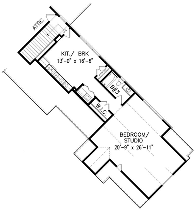 House Plan House Plan #19950 Drawing 2