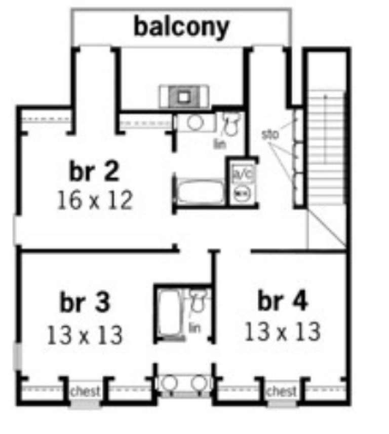 House Plan House Plan #1997 Drawing 2