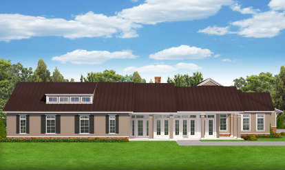 Country House Plan #3978-00188 Elevation Photo