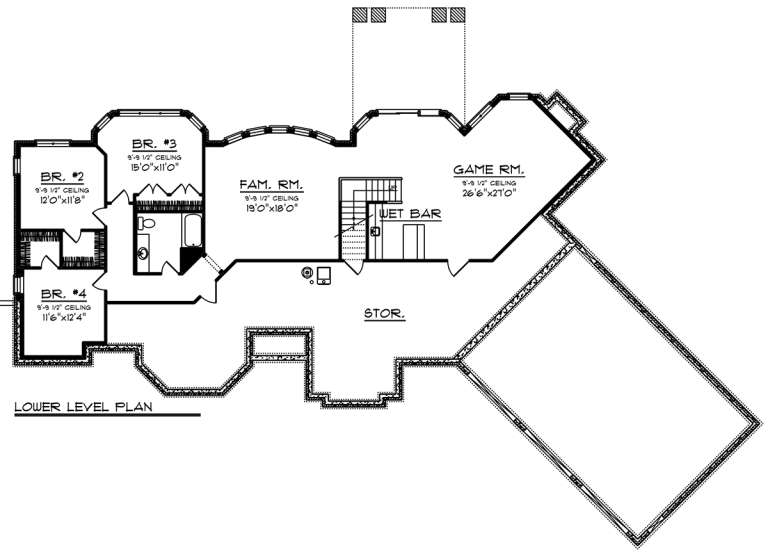House Plan House Plan #19995 Drawing 2