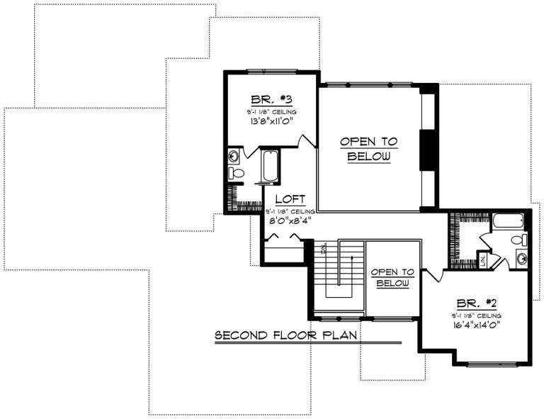 House Plan House Plan #20052 Drawing 2